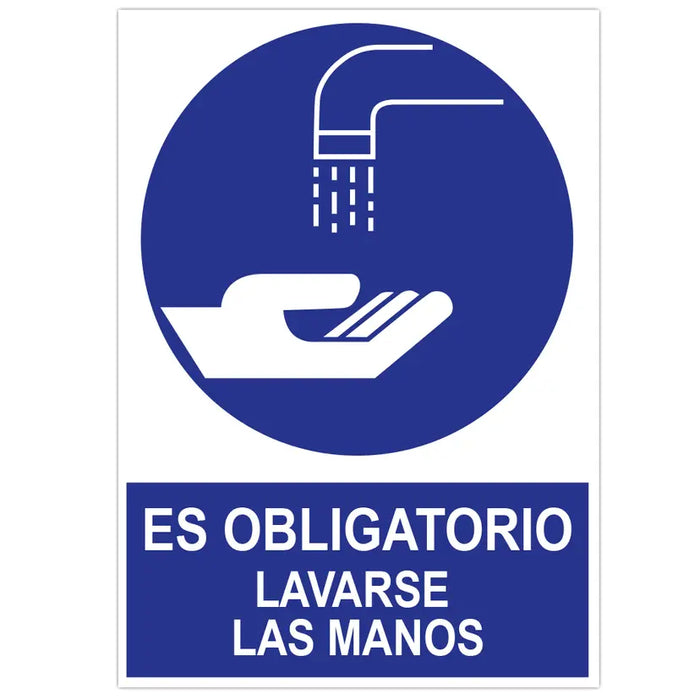 POSTER CARTULINA A3 CON "ES OBLIGAT