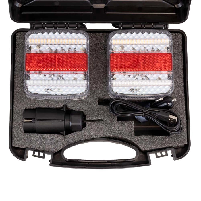 KIT MAGNÉTICO CON 2 PILOTOS LED INALÁMBRICOS