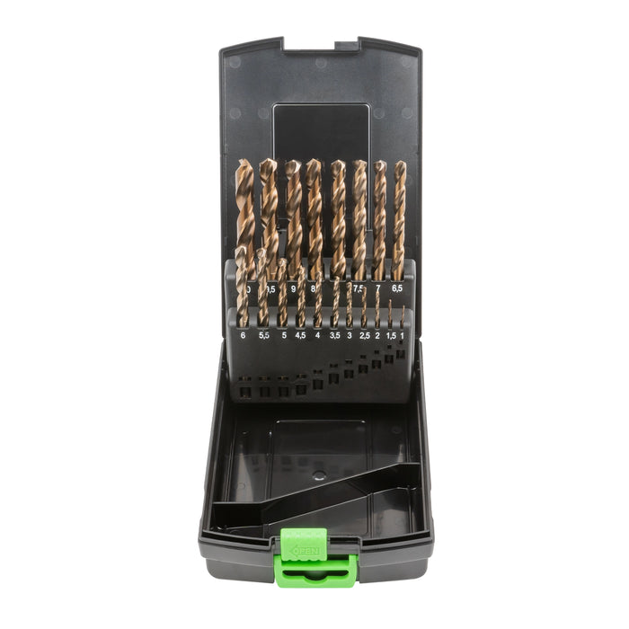 ESTUCHE BROCAS COBALTO 1-10MM