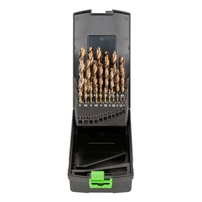 ESTUCHE BROCAS COBALTO 1-13MM