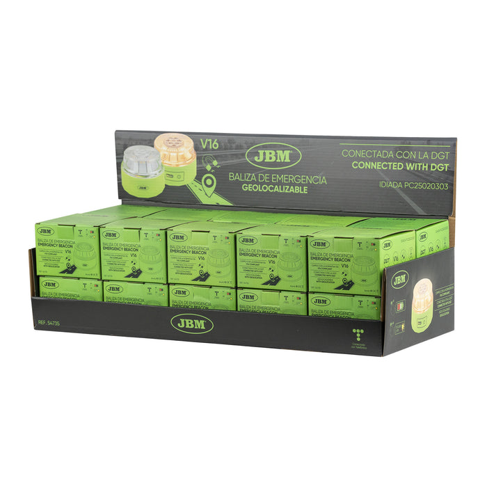 PACK 20 BALIZAS DE EMERGENCIA V16 GEOLOCALIZABLE - 38€ UNIDAD