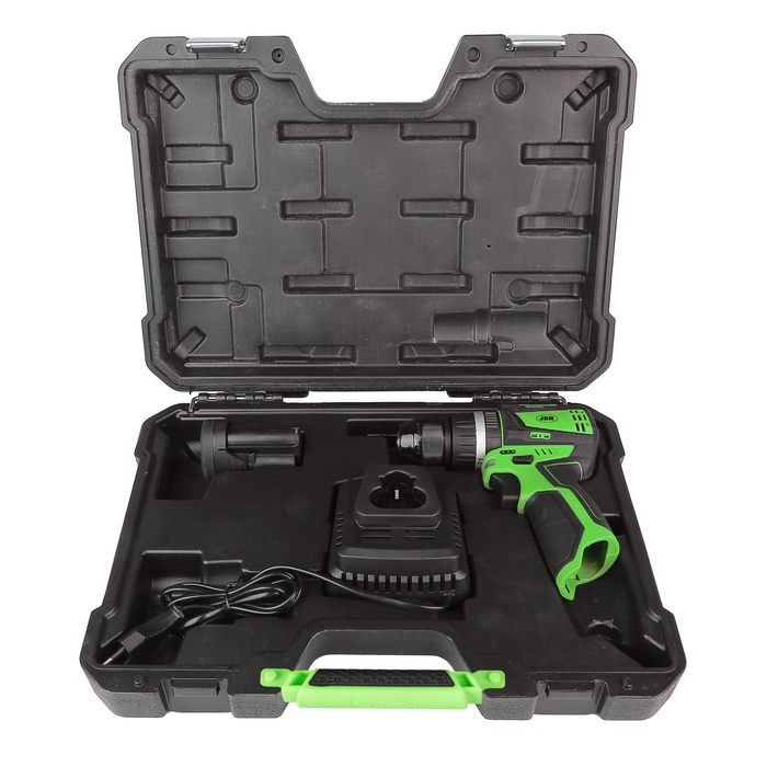 TALADRO PERCUTOR A BATERÍA DE 12V CON MALETÍN