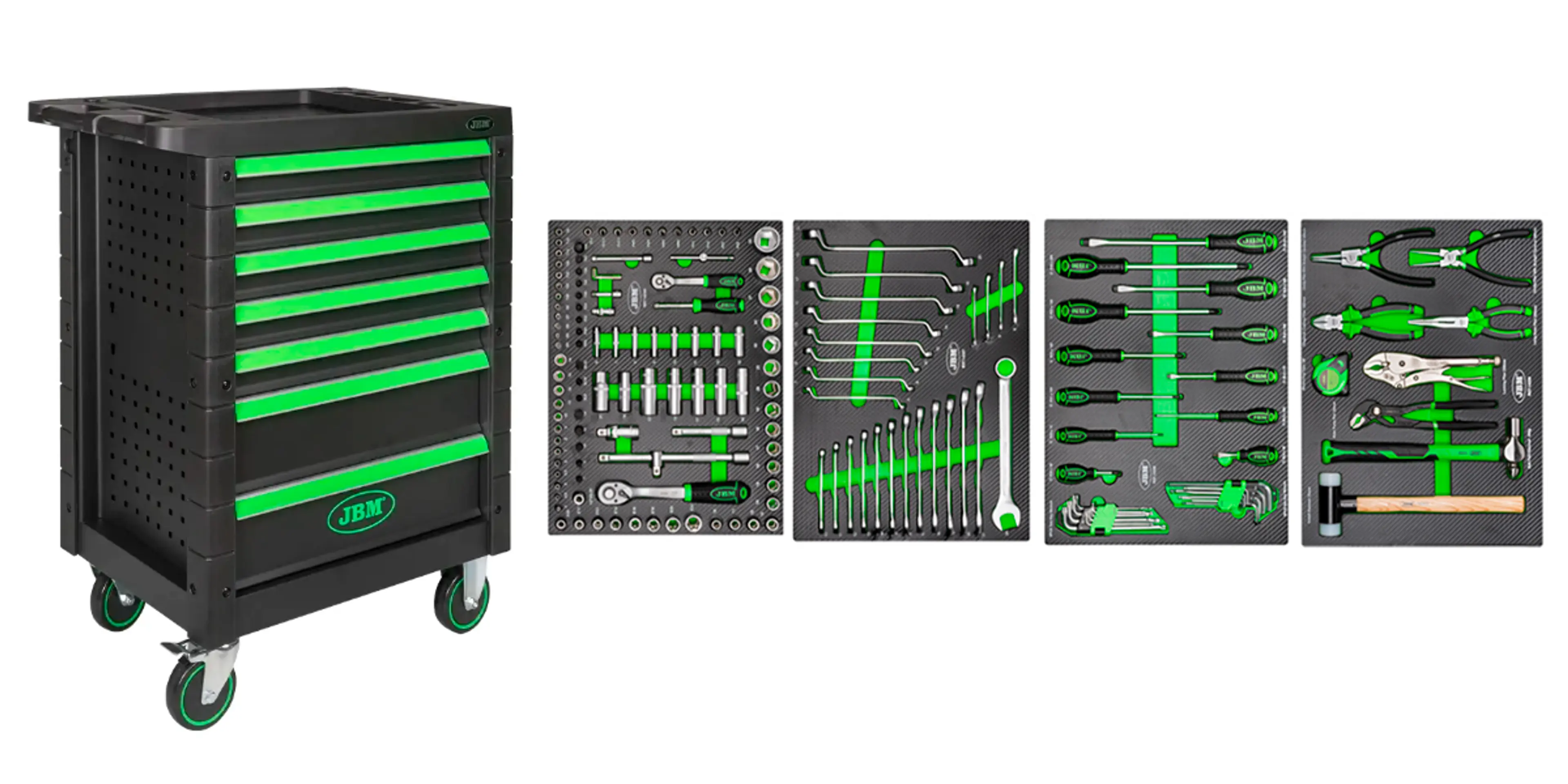 Carro de herramientas completo JBM