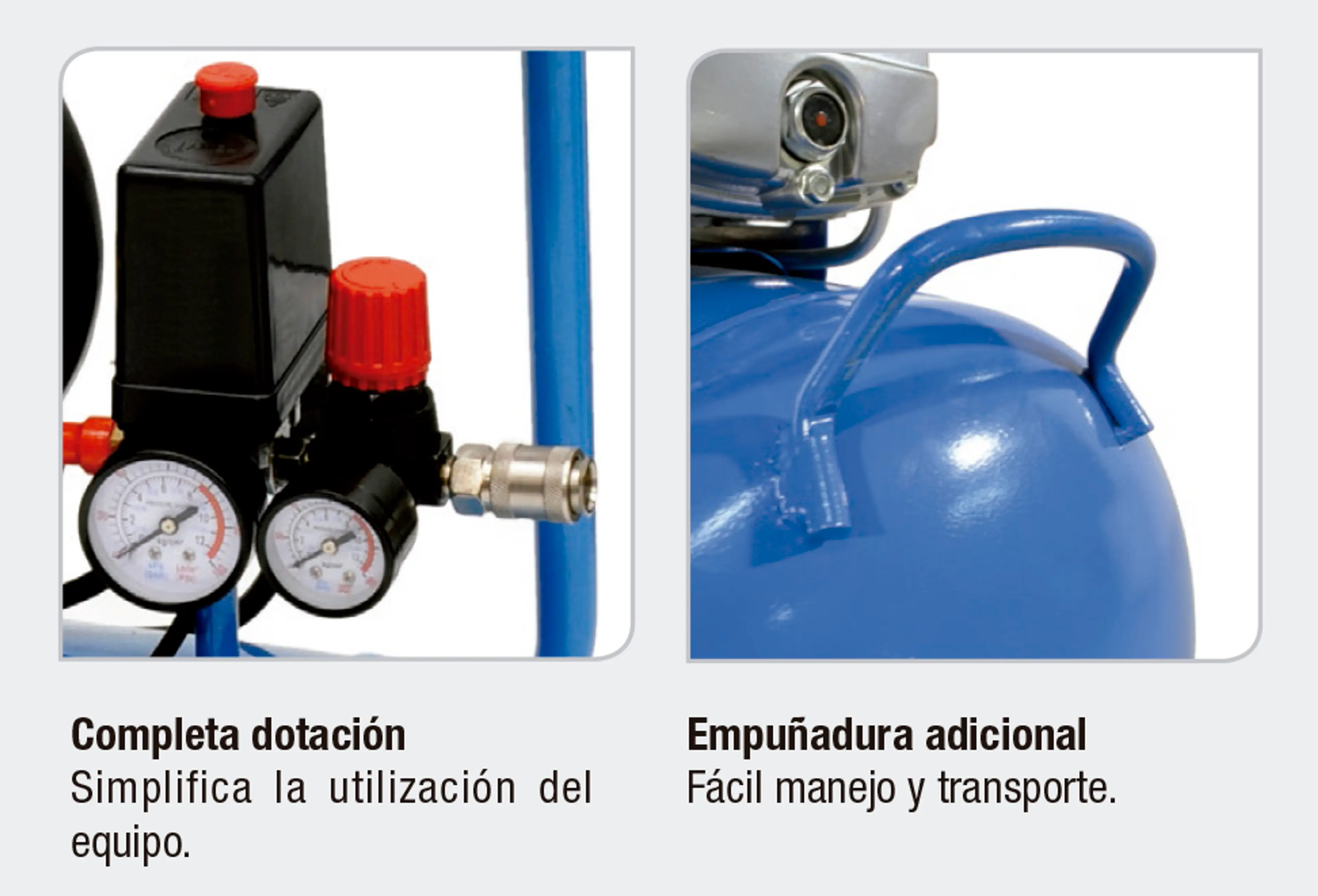 COMPRESOR  BRICO 3HP/25LT-M CILINDR