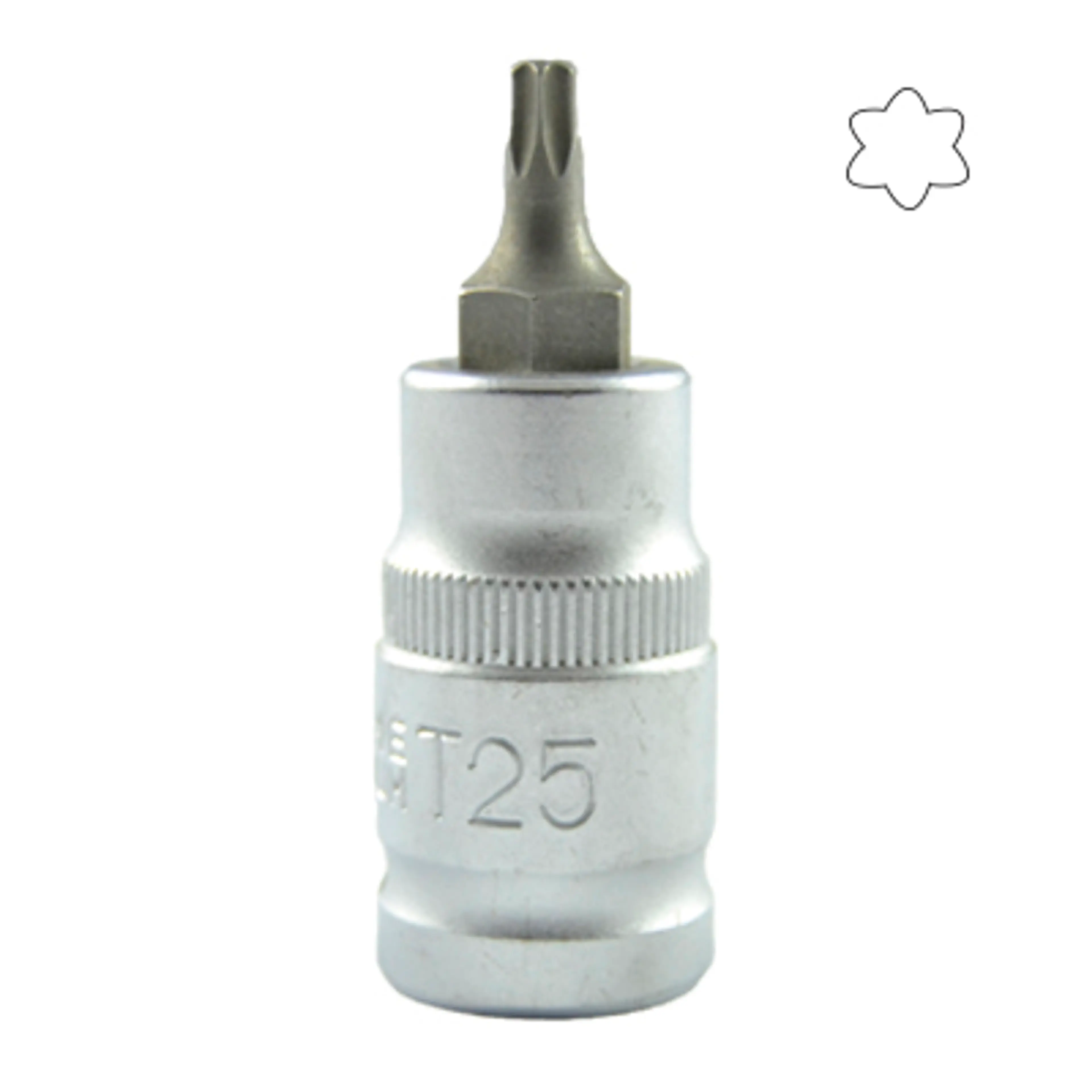 PUNTA DE 1/2" TORX T25 55MML