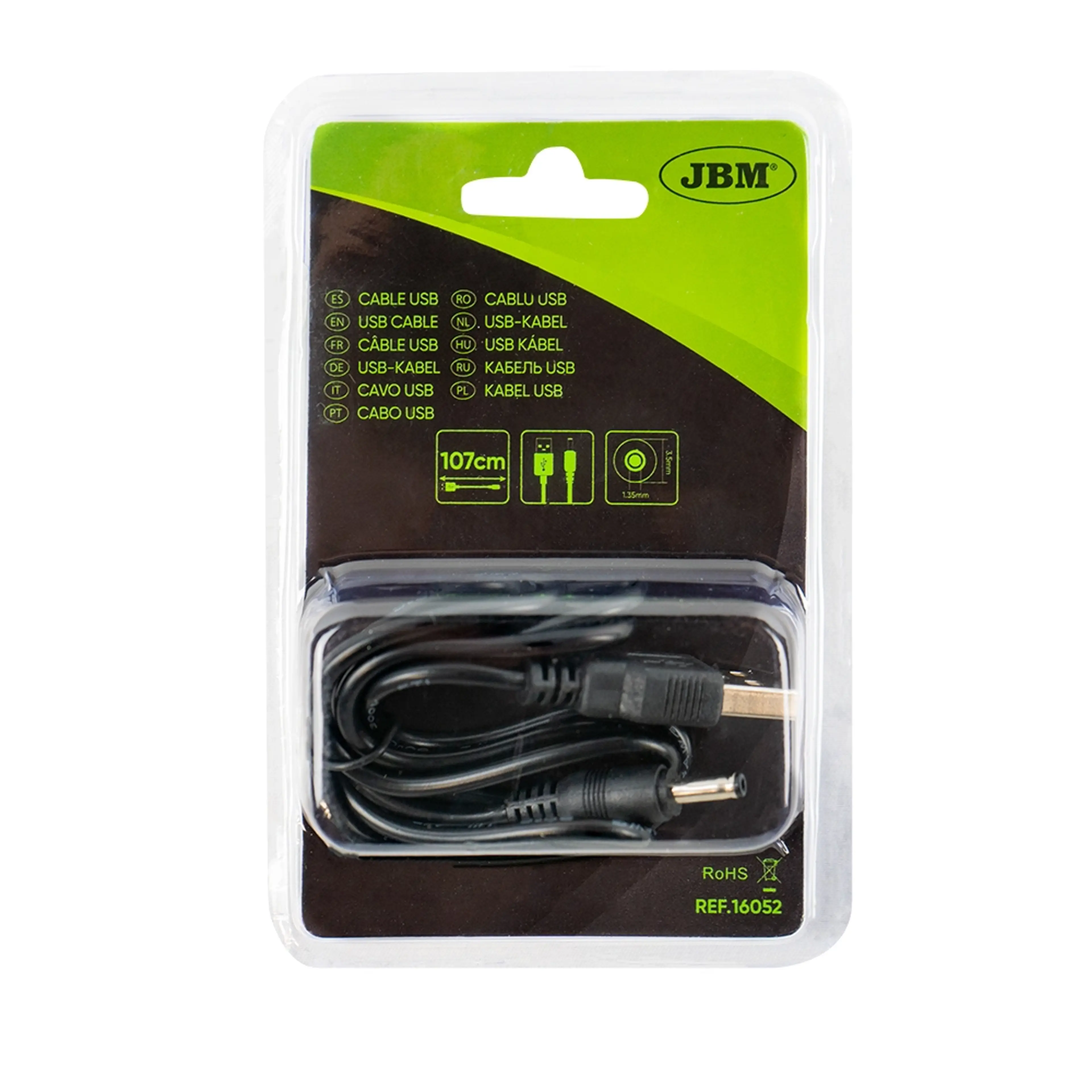 CABLE USB A /CLAVIJA REDONDA 3.5MM