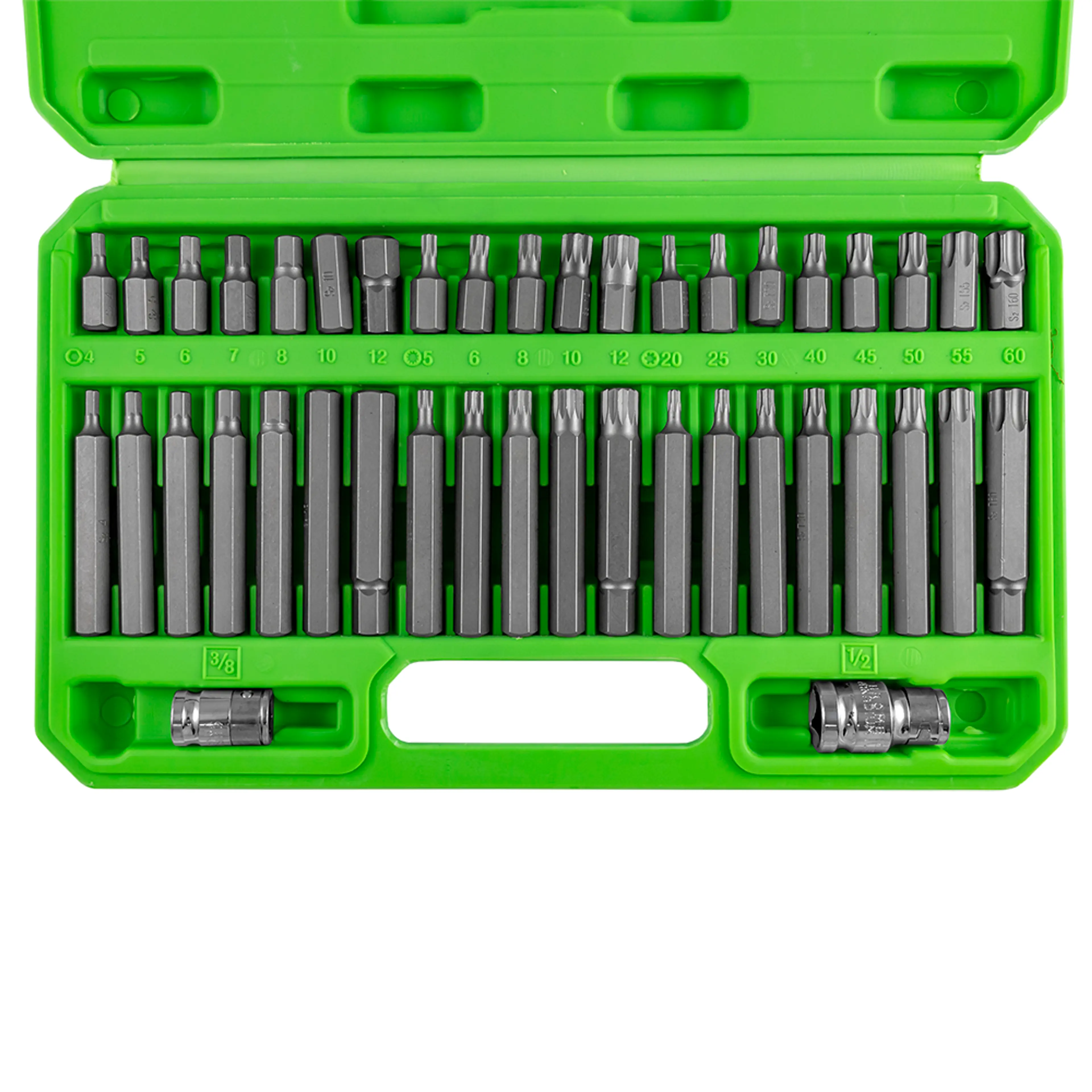 ESTUCHE DE 42 LLAVES PARA TORX 12-6