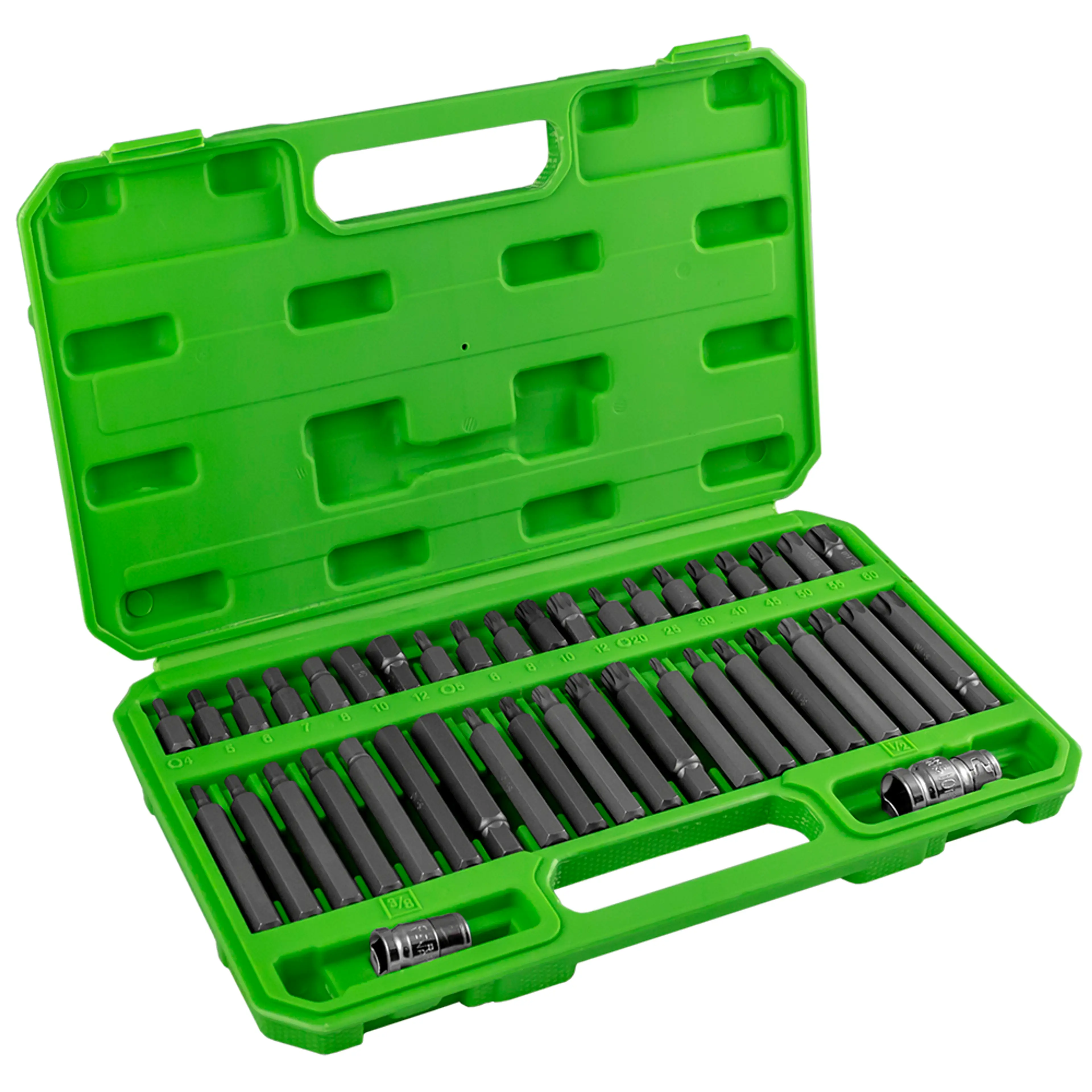 ESTUCHE DE 42 LLAVES PARA TORX 12-6