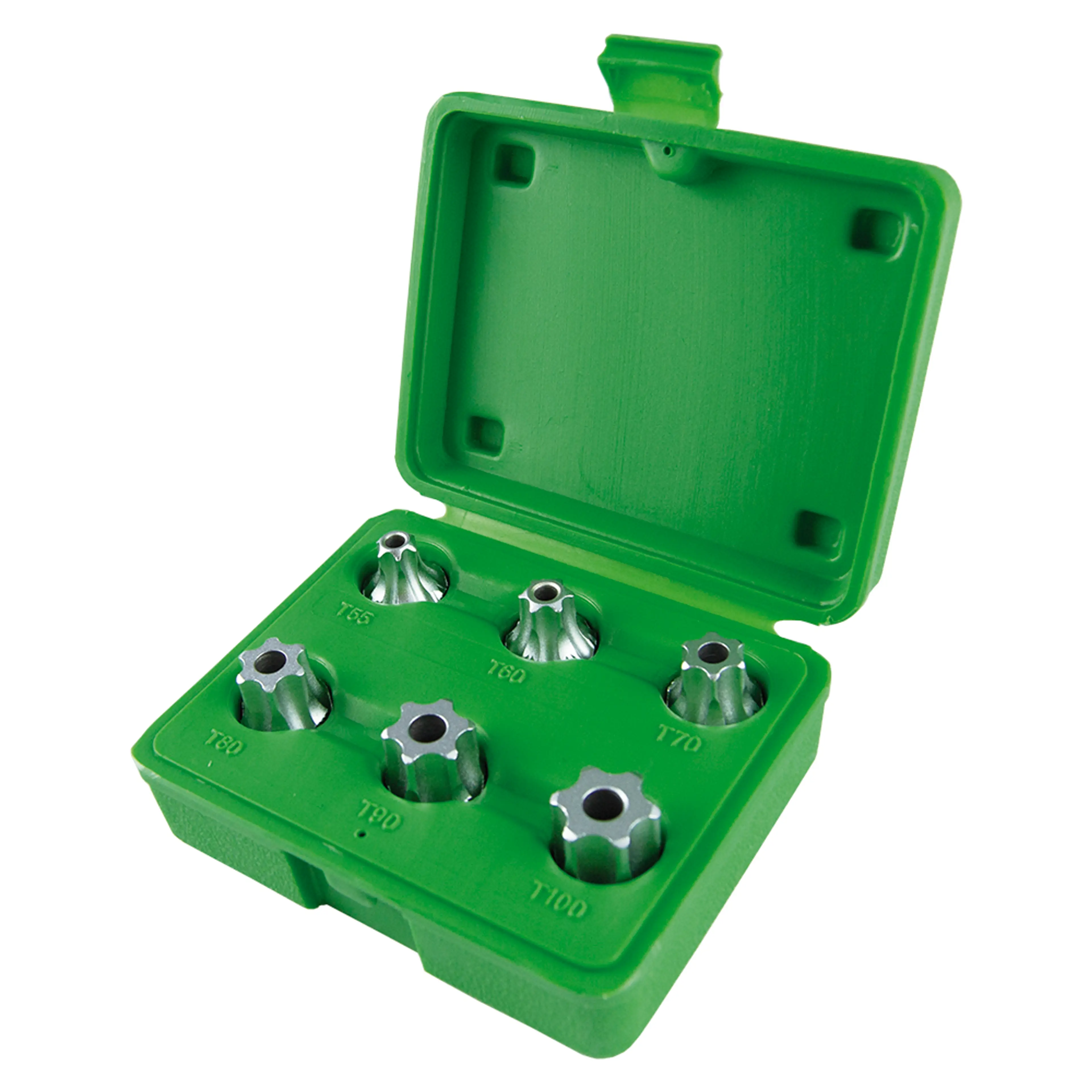 SET DE 6 PIEZAS DE 1/2" PUNTA TORX