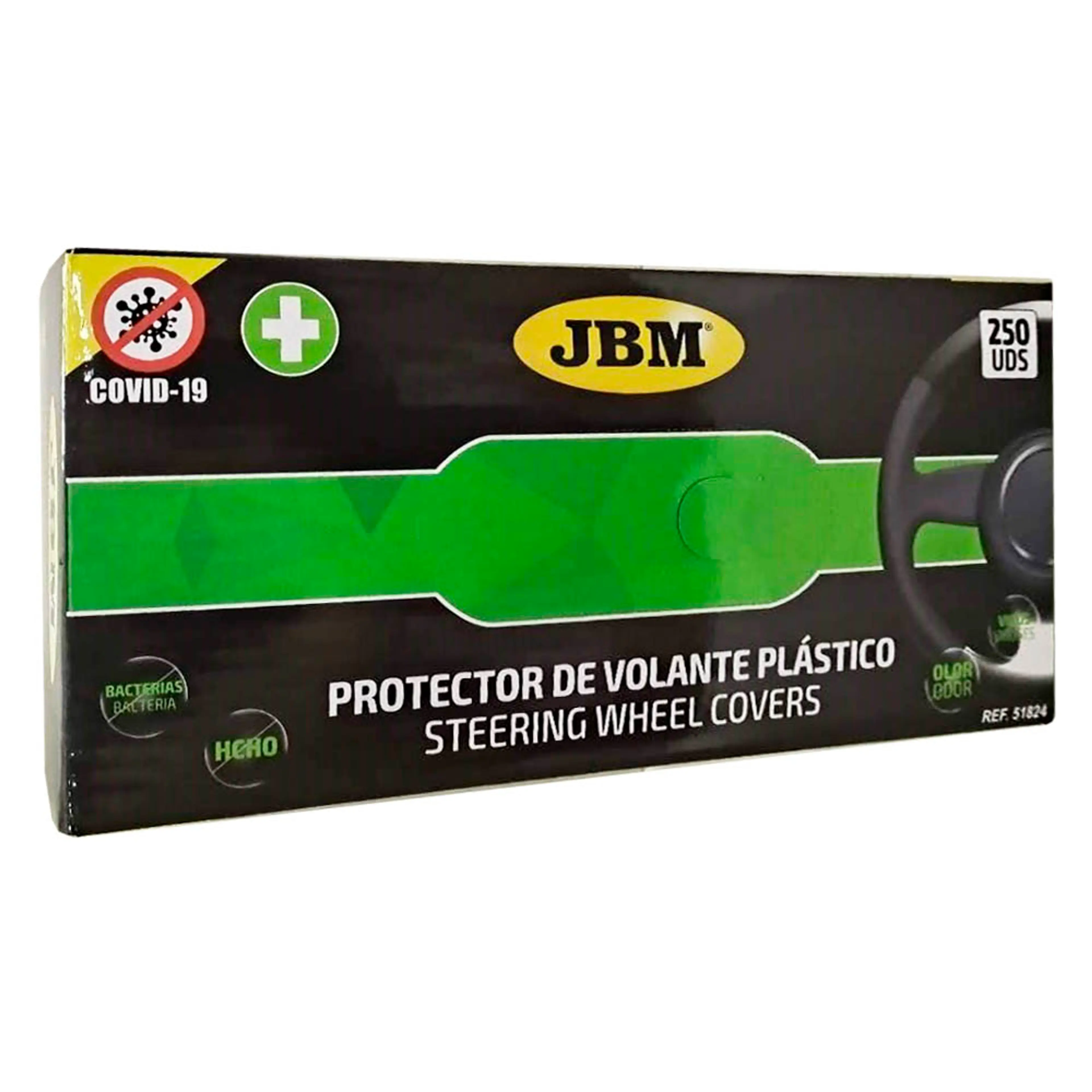 PROTECTOR DE VOLANTE PLÁSTICO 250 U