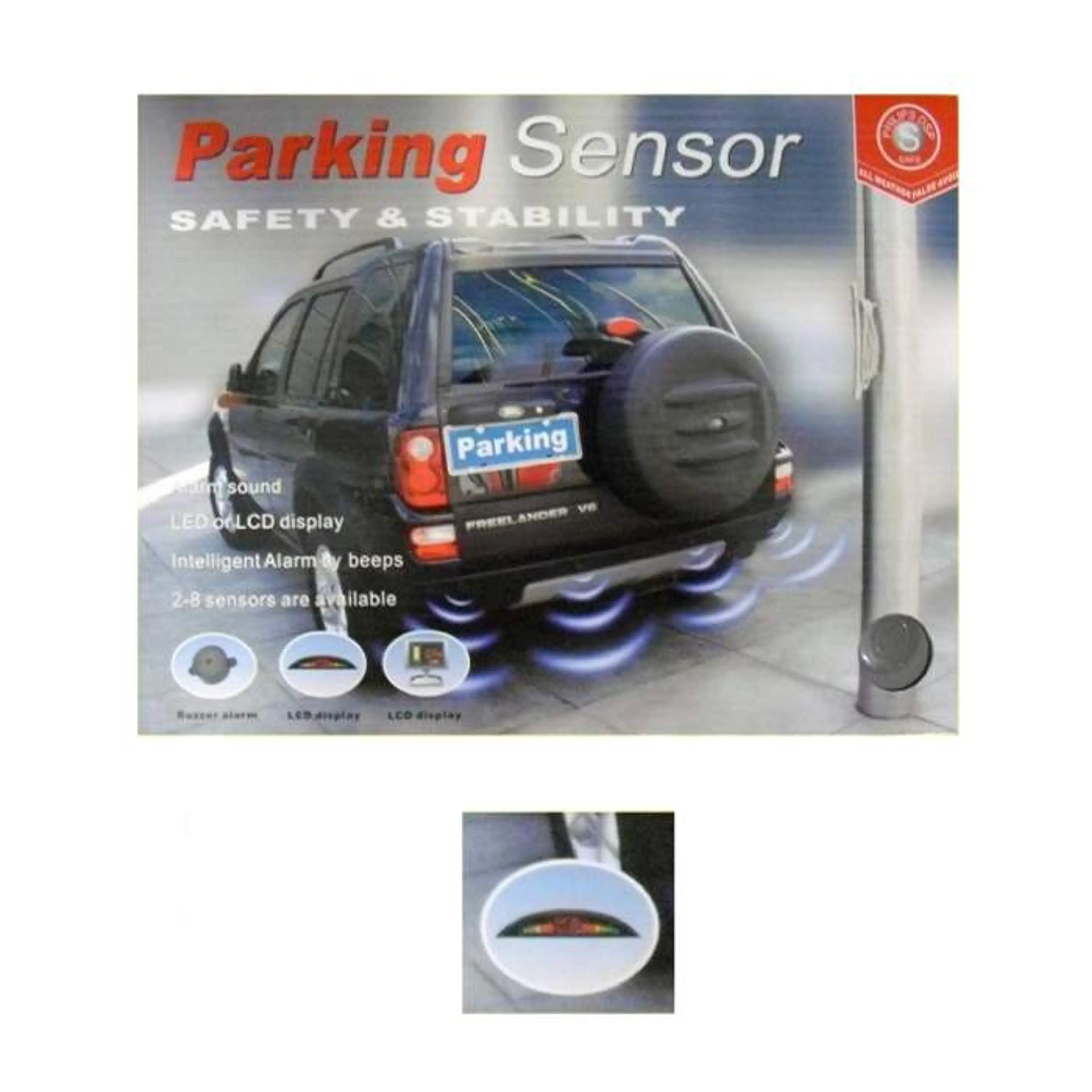 SENSOR PARKING CON MEDIDOR