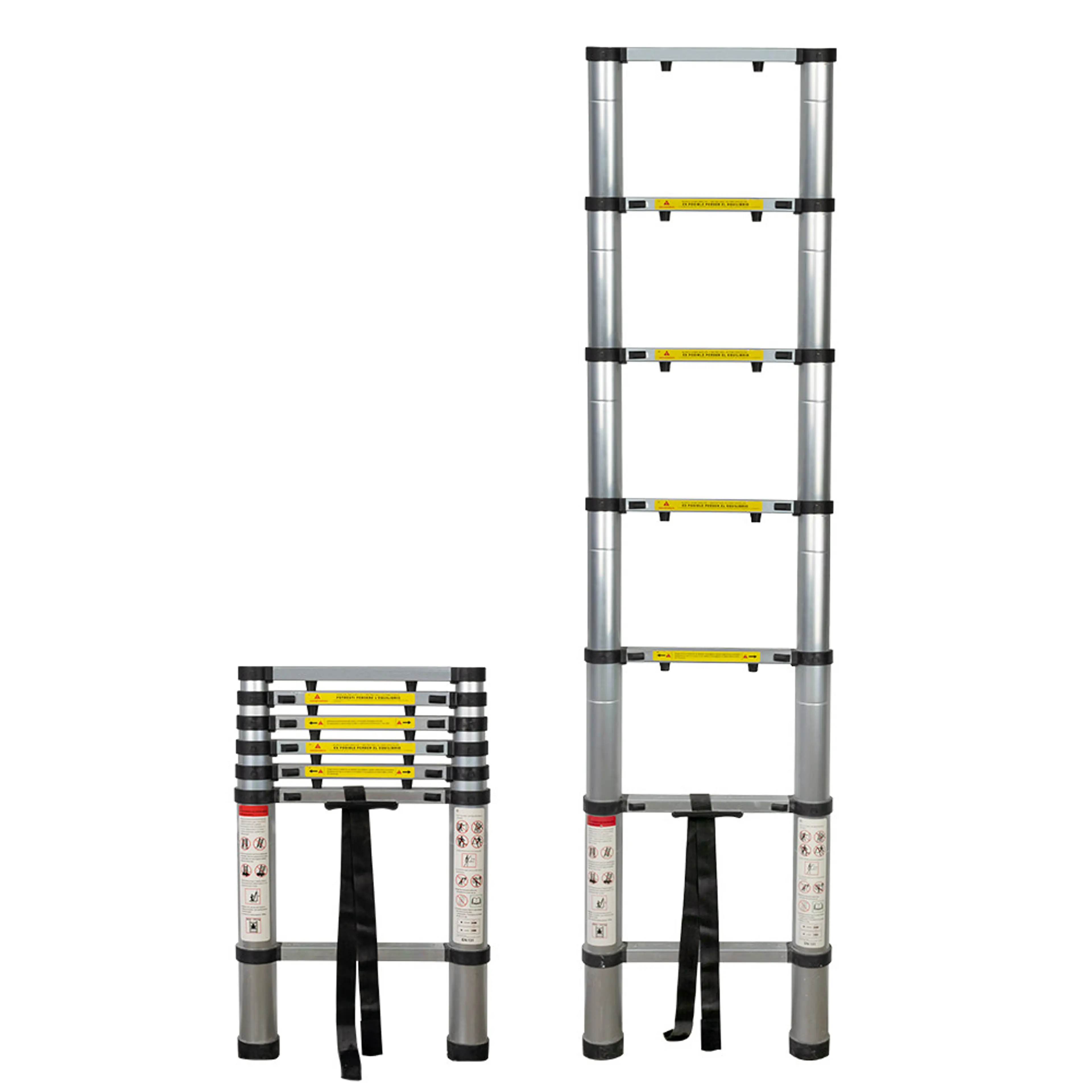 ESCALERA TELESCÓPICA 6 PASOS