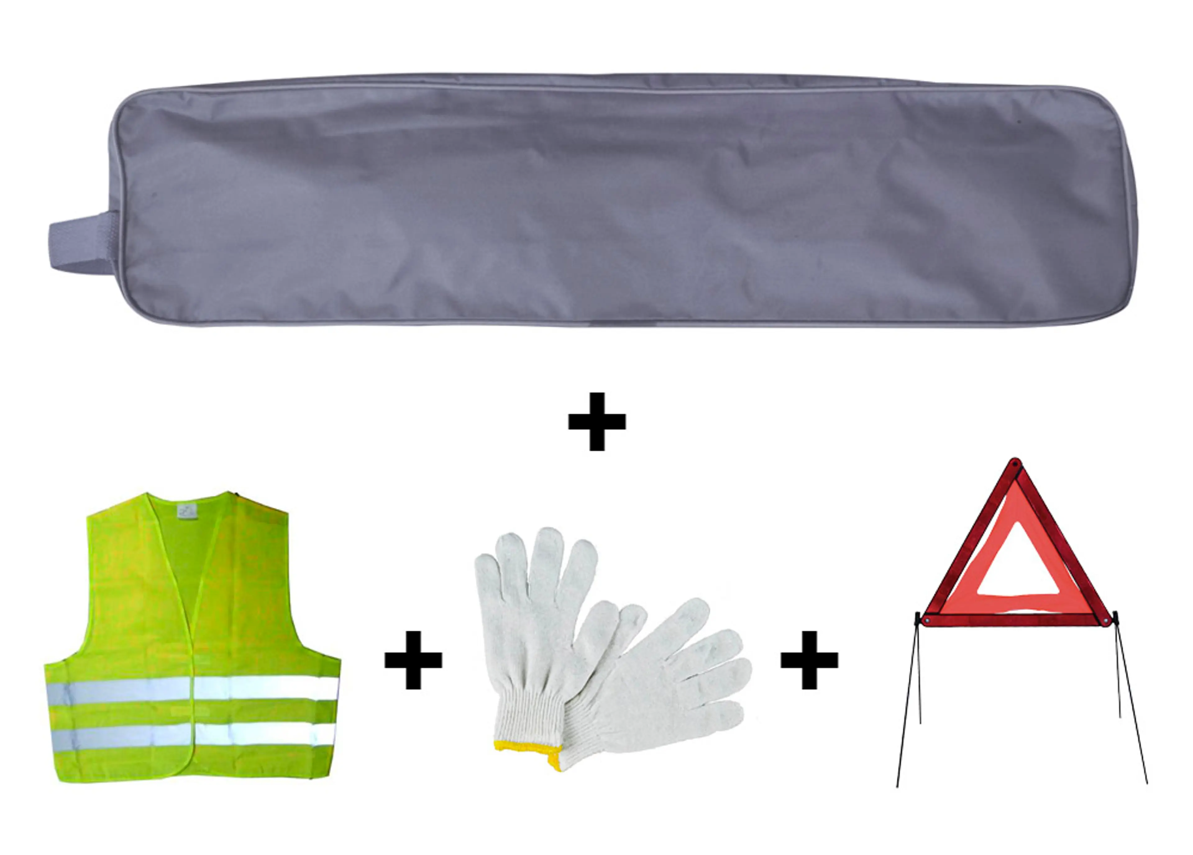 KIT EMERGENCIA BOLSA GRIS RIBETE+TR