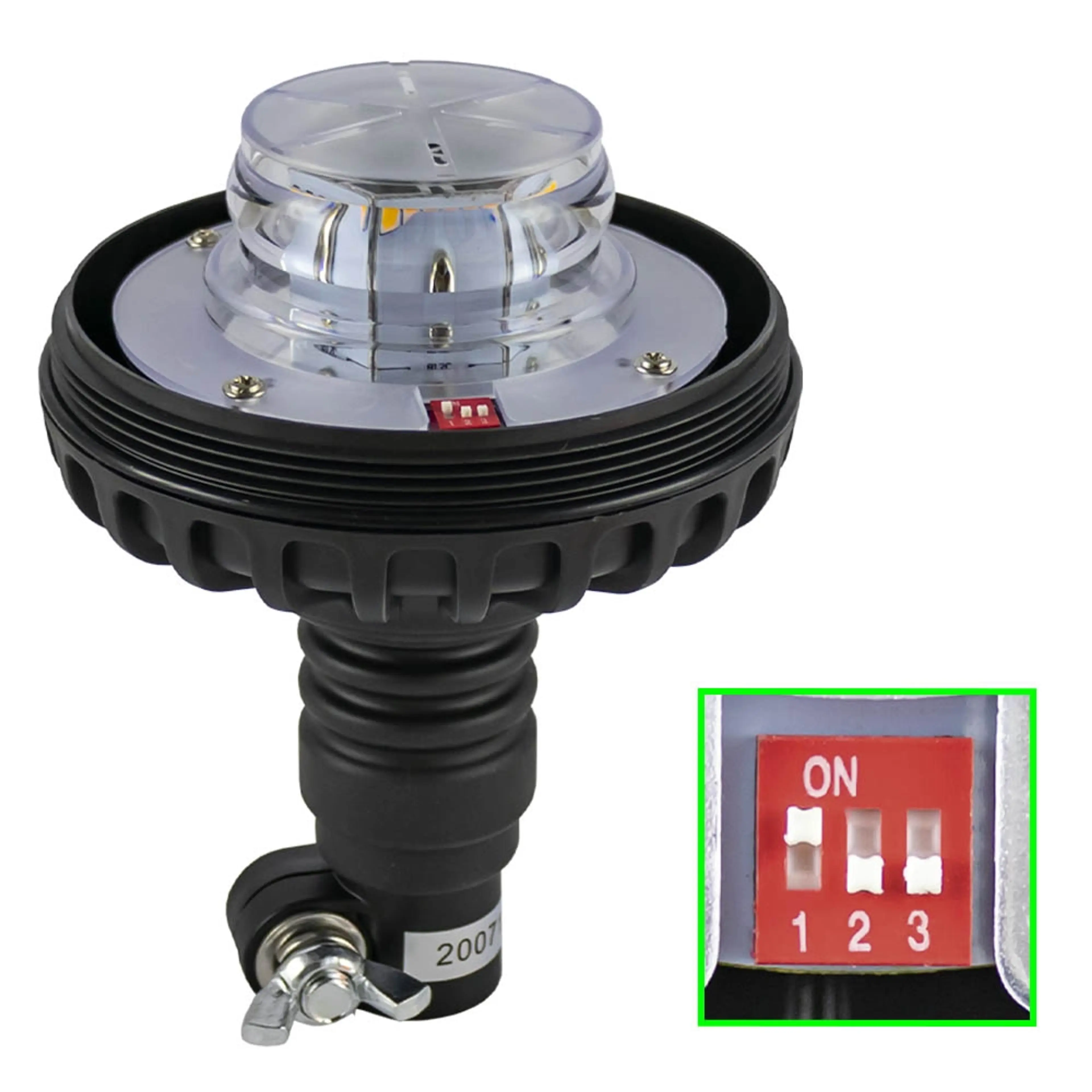 GIROFARO LED 12-24V BASE FLEXIBLE