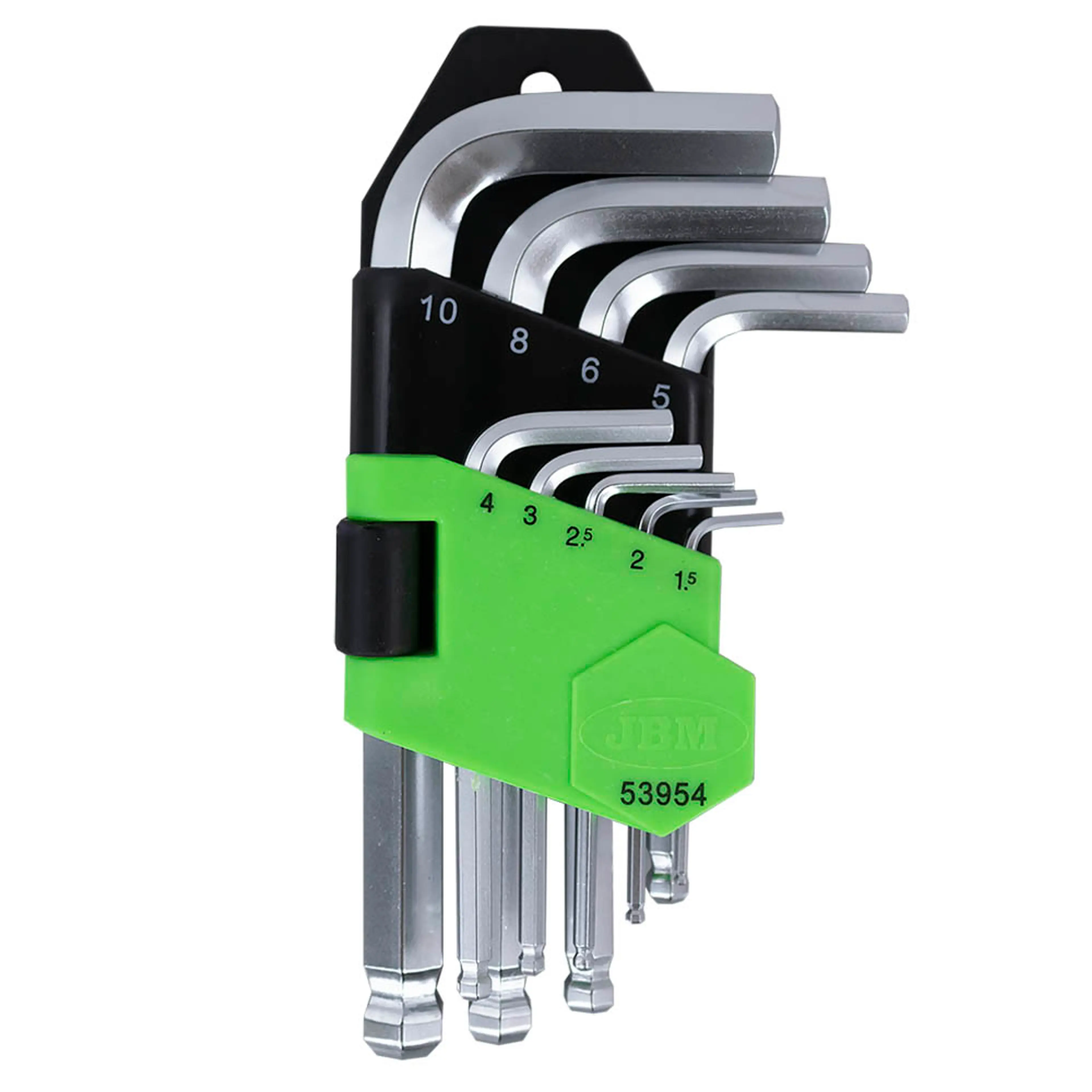 SET DE 9 LLAVES ALLEN CORTAS