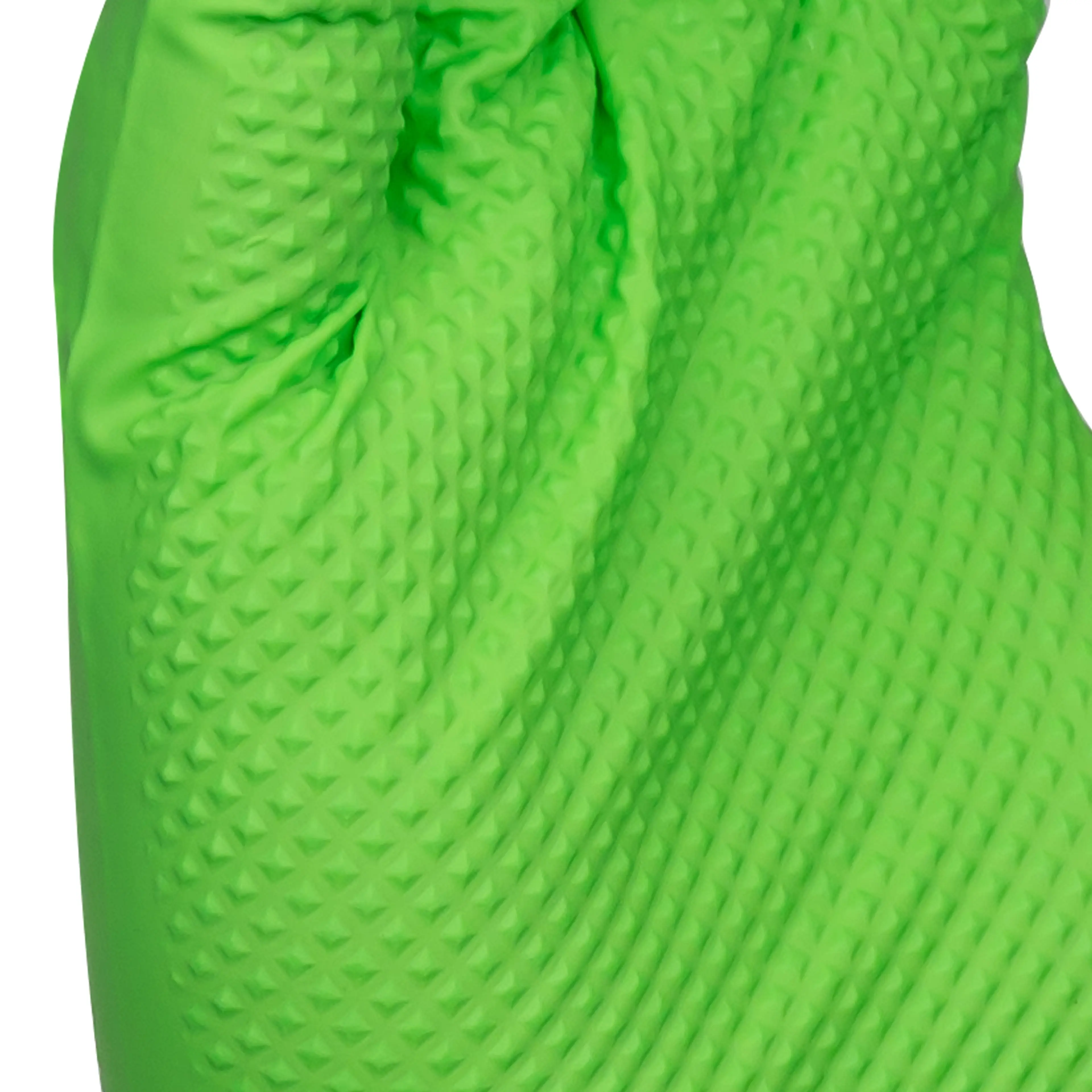 GUANTES NITRILO VERDES T.M 100 UND