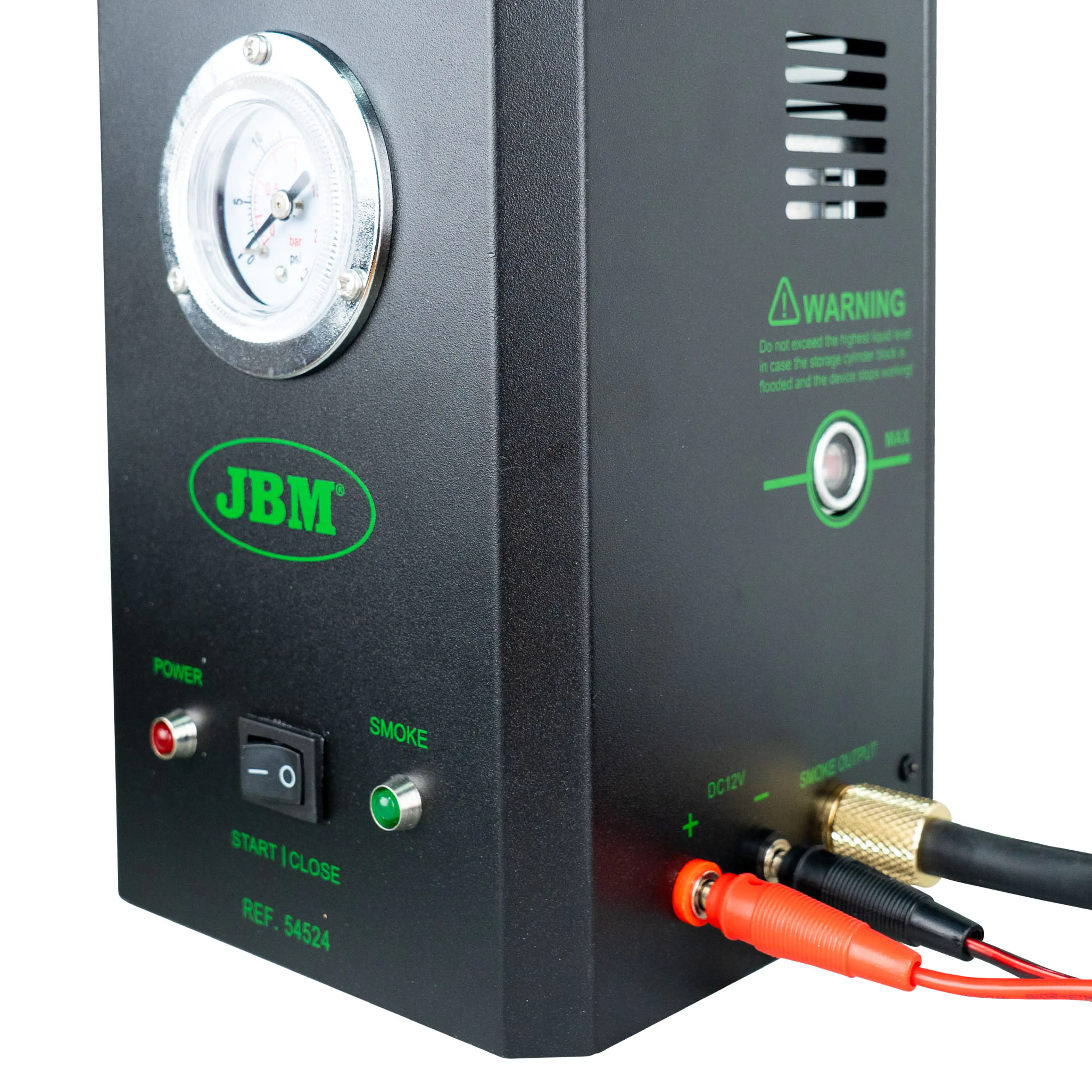 DETECTOR DE FUGAS POR HUMO