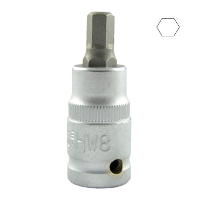 PUNTA DE 1/2" HEXAGONAL H8 55MML