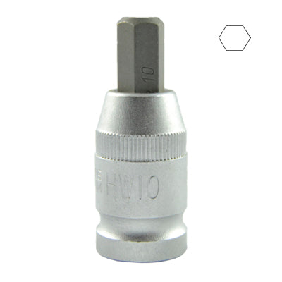 PUNTA DE 1/2" HEXAGONAL H10 55MML