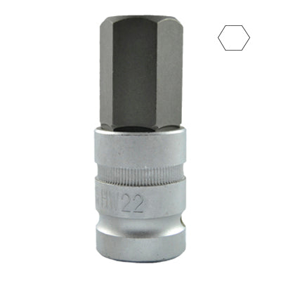 PUNTA DE 1/2" HEXAGONAL H22 55MML