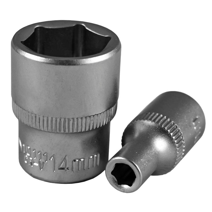 1/4" HEX SOCKET 8MM - ZINC PLATED