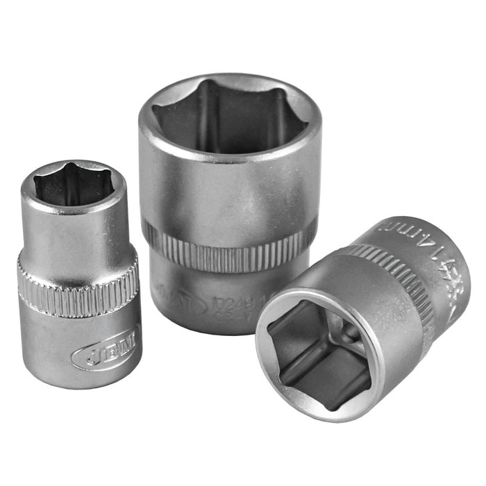 CAIXA CURTA SEXT. 3/8" DE 19MM