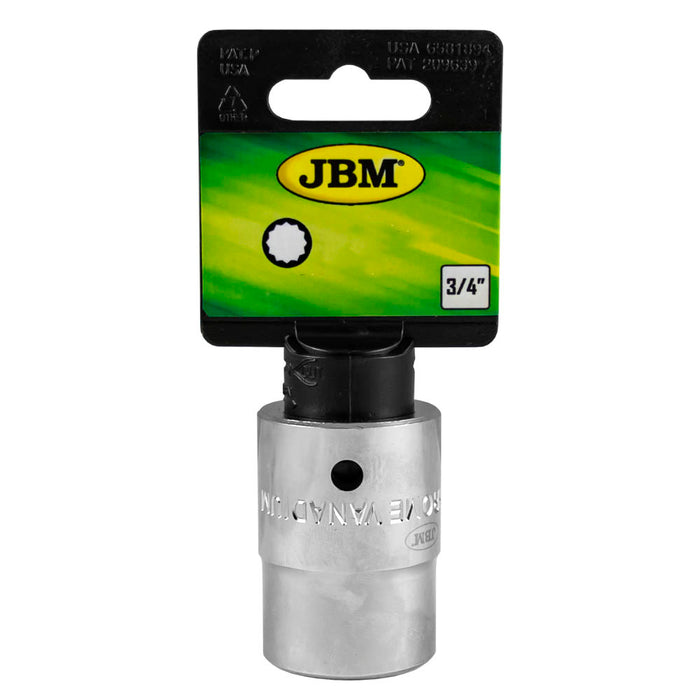 3/4" DRIVE 12-POINT SHALLOW SOCKET 36MM