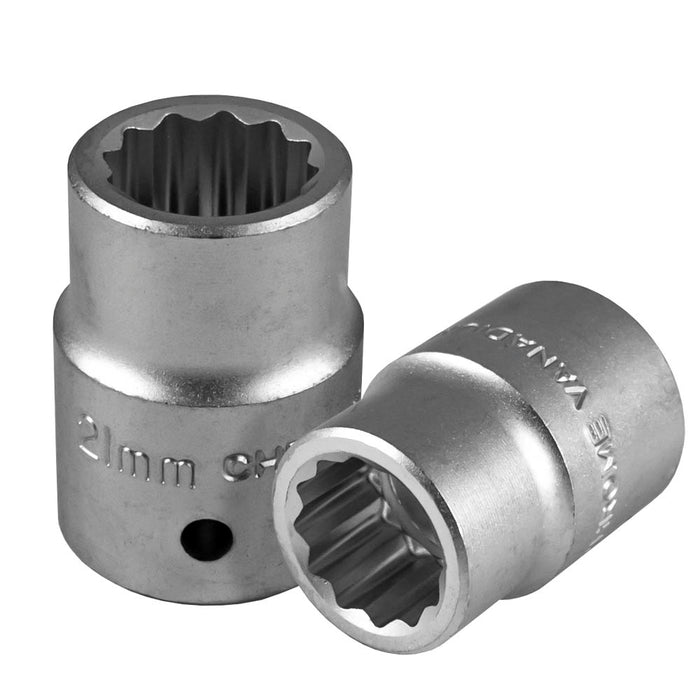 DOUILLE COURTE 3/4" 12 PANS 29 MM