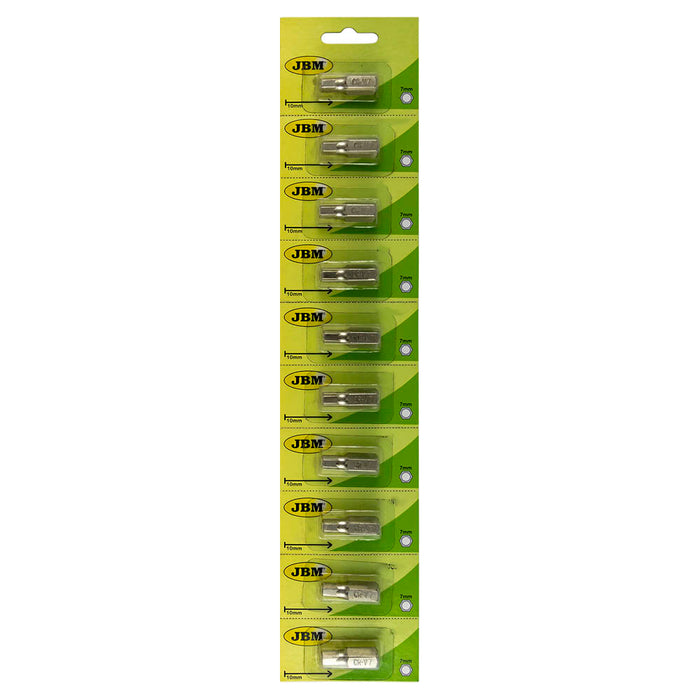BROCA HEX. INV. BOCA 10MM. PNTA 8M
