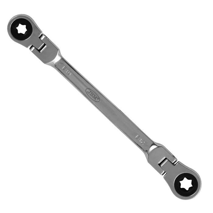 LLAVE ARTICULADA TRINQUETE TORX E20XE24