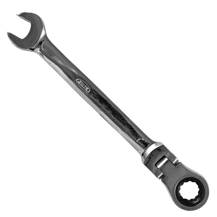 13MM FLEX-HEAD RATCHETING COMBINATION WRENCH