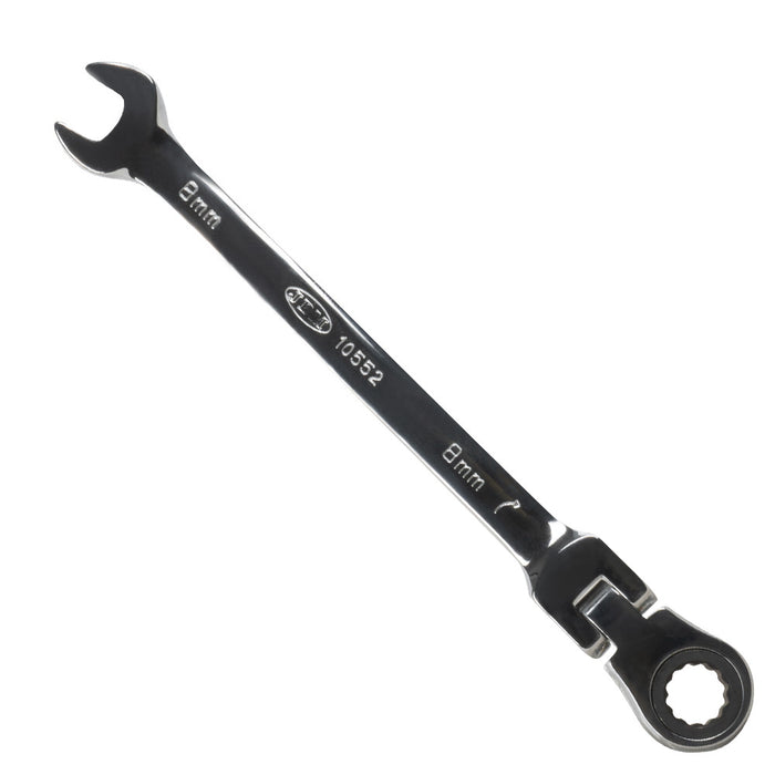LLAVE COMBINADA ARTICULADA CON TRINQUETE 8MM