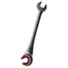 LLAVE DE TRINQUETE CON CABEZAL ABIERTO DE 15MM