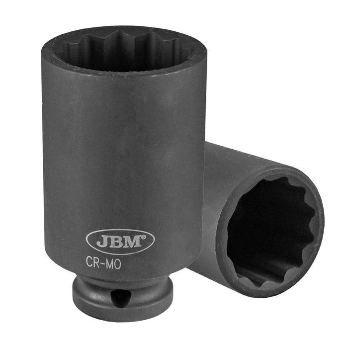 1/2" DRIVE 12-POINT IMPACT SOCKET 22MM (78MM)