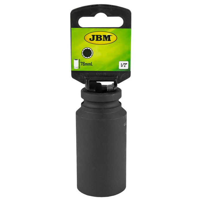 1/2" DRIVE 12-POINT IMPACT SOCKET - 36MM (78 MM)