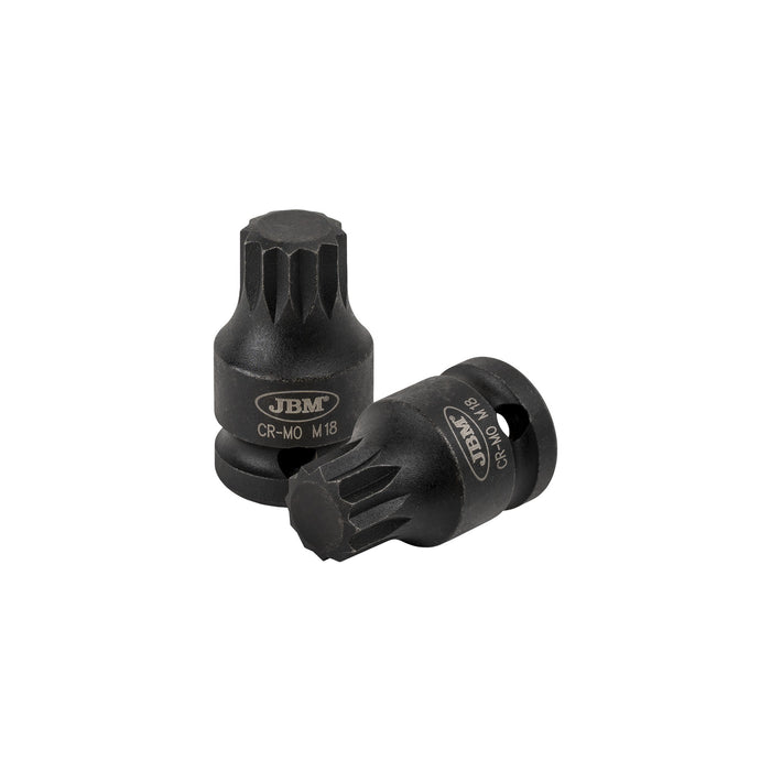 PUNTA XZN IMPACTO 1/2" M18 (45MML)