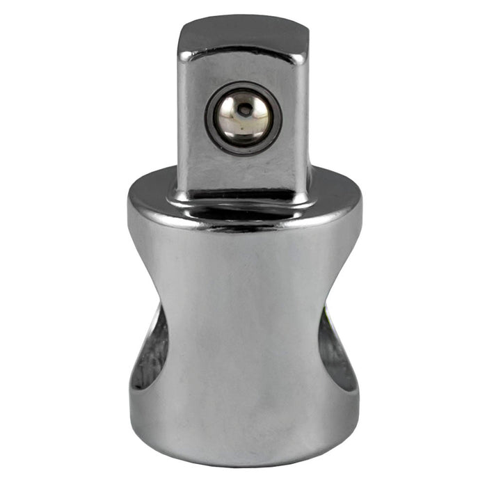 3/8" FEMALE - 1/2" MALE CHROME ADAPTER