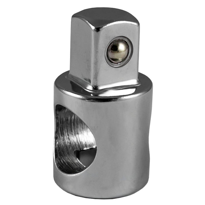 3/8" FEMALE - 1/2" MALE CHROME ADAPTER