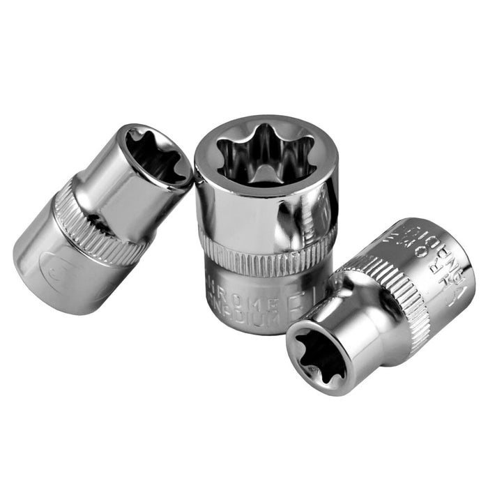 VASO TORX 3/8" E12 CROMADO