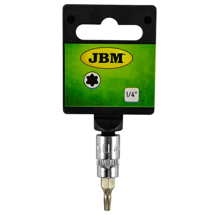 VASO DESTORNILLADOR TORX (TX) T20 CROMADO
