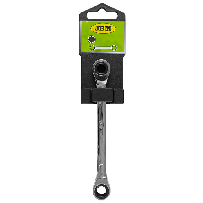 8X9MM RATCHET WRENCH BRIGHT FINISH
