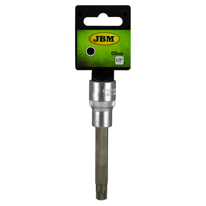 1/2" DRIVE 12-POINT M14 BIT SOCKET 100MM
