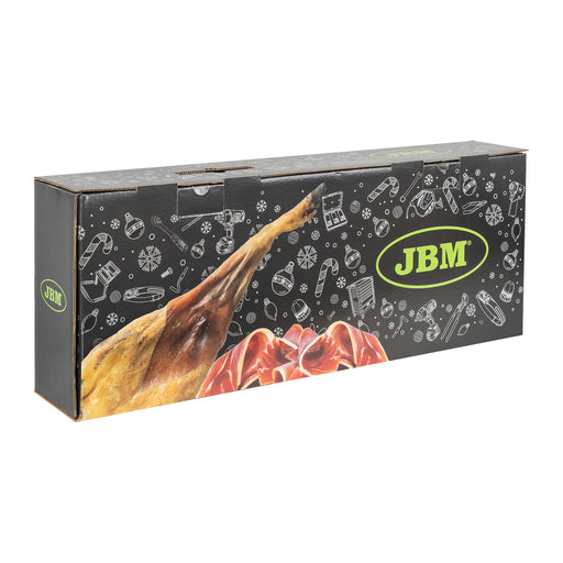 CAJA DE CARTÓN JAMONERA JBM 76X14X29CM