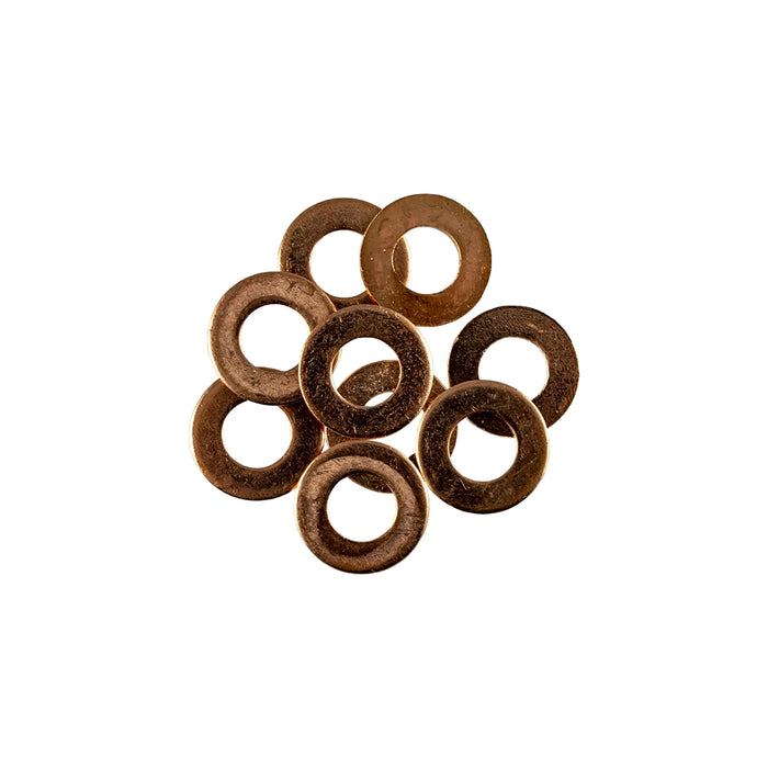 BOLSA DE 50 ARANDELAS DE COBRE PARA INYECTORES (15,0 x 7,5 x 1,0MM)
