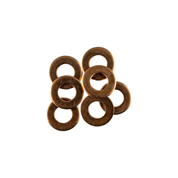 BOLSA DE 50 ARANDELAS DE COBRE PARA INYECTORES (15,0 x 7,5 x 1,5MM)