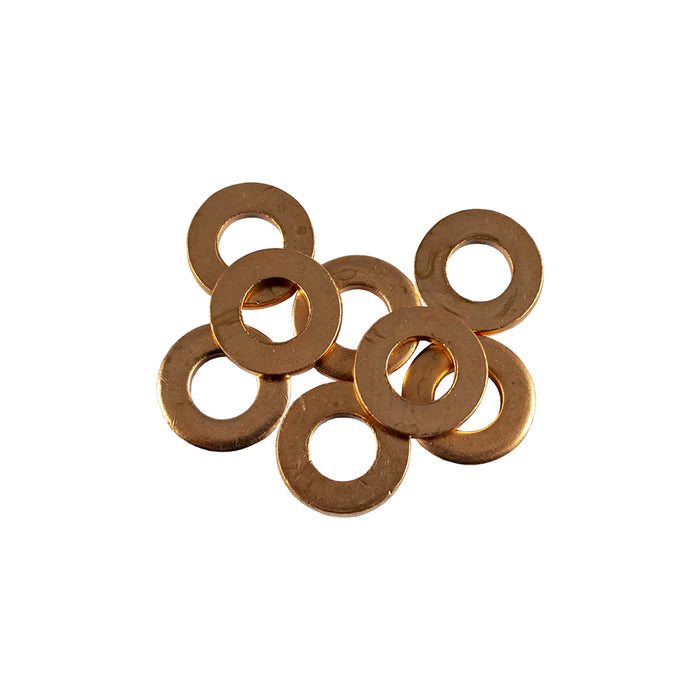 BOLSA DE 50 ARANDELAS DE COBRE PARA INYECTORES (15,0 x 7,5 x 2,0MM)