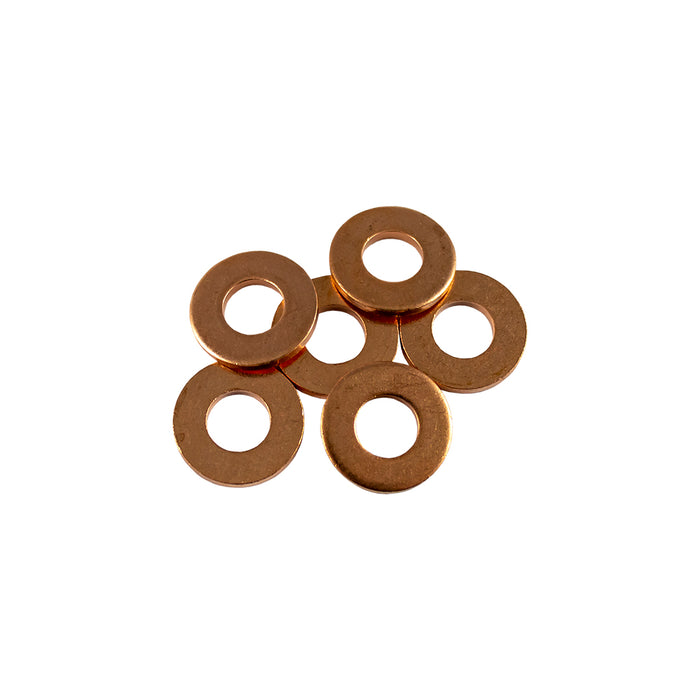 BOLSA DE 50 ARANDELAS DE COBRE PARA INYECTORES (16,0 x 7,5 x 1,7MM)