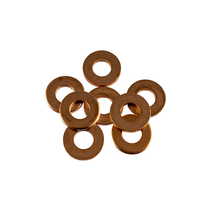 BAG OF 50 COPPER WASHERS FOR INJECTORS (16.0 X 7.5 X 2.0MM)