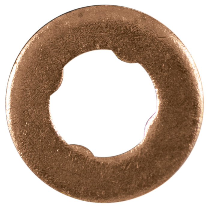 BAG OF 30 COPPER INJECTOR WASHERS (15.0 X 7.5 X 2.0MM)