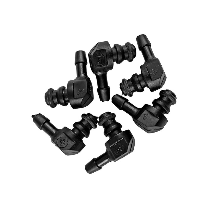 BAG OF 30 "L" HOSE CONNECTORS
